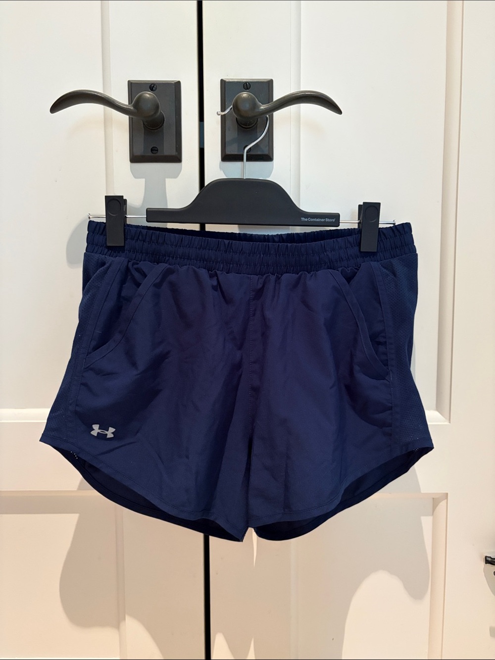 Under Armour Women's Dark Navy Performance Running Shorts